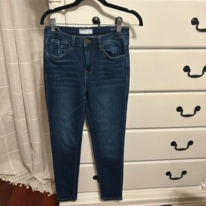 Vervet Dark Blue Skinny Jeans